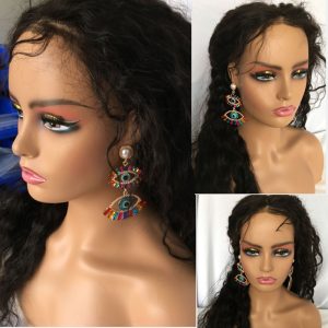 Alternative view of Female Mannequin Head with Shoulders Realistic Mannequin Head for Wig Display PVC Manikin Head With Shoulders Light Brown Color