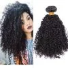 Best Kinky Curly Brazilian Remy Hair 1 Pc Brazilian Hair Weave Bundles 8A Hair Products Curly Human Hair Extensions (1 PC)