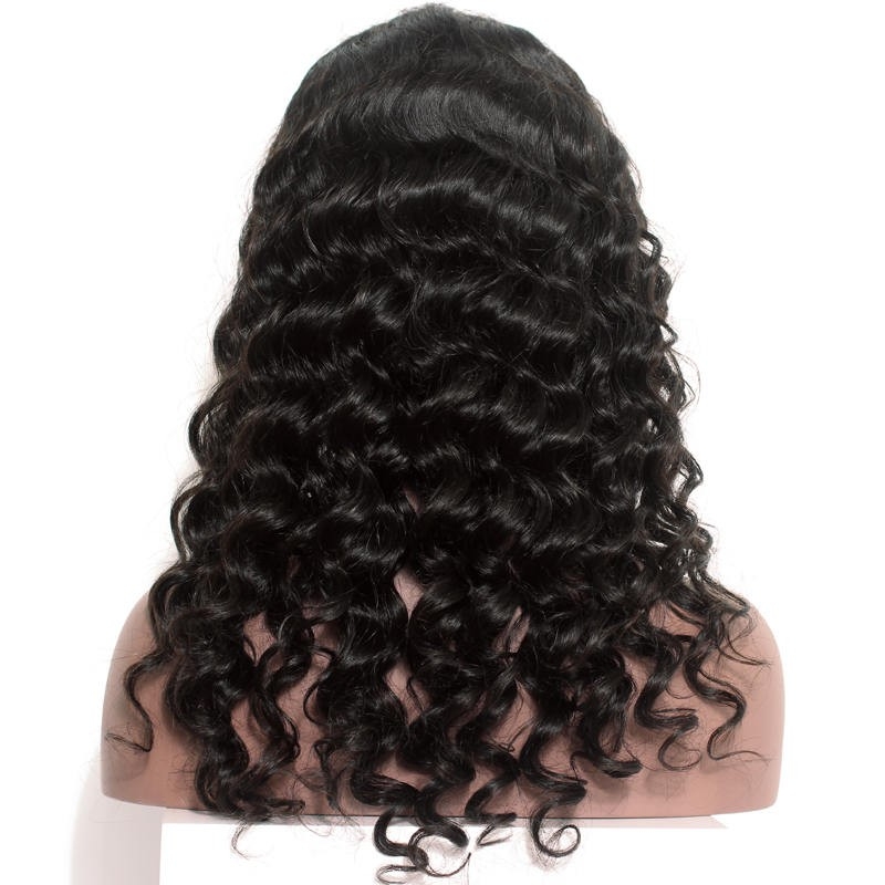 Brazilian Lace Front Wigs Human Hair Loose Wave Natural Color Hair 250% Density Pre Plucked With Natural Baby Hair - Image 6