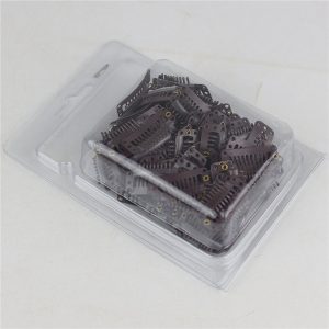 100pcs U Shape Metal Snap Clips for Hair Extensions DIY(Black Color) - Image 3