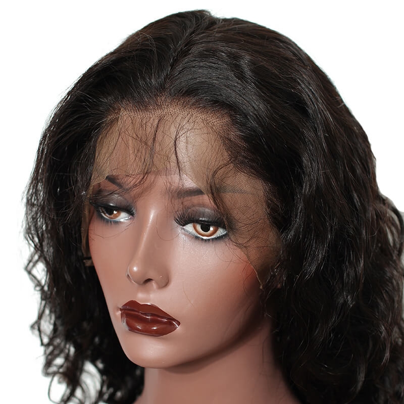 Brazilian Human Hair 13x6 Lace Front Wigs Bleached Knots With Baby Hair 250% Density Wig - Image 7