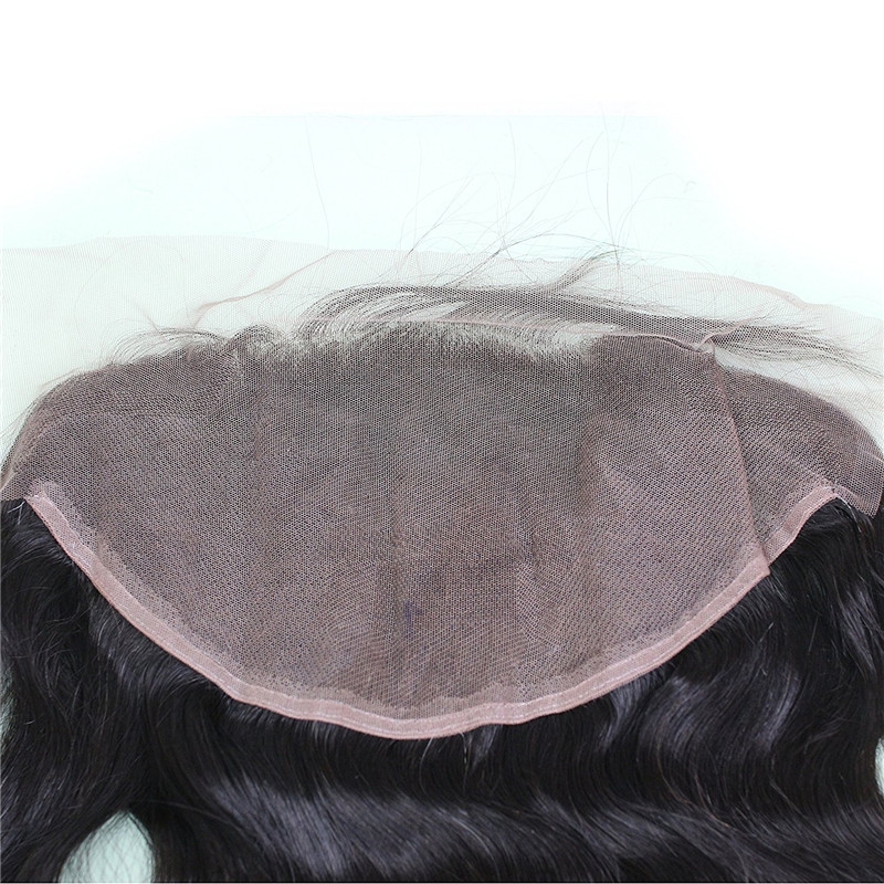 Brazilian Lace Frontal 13x6 Bleached Knots Frontal Piece Body Wave Full Lace Frontal Brazilian Wavy 20inch - Image 4