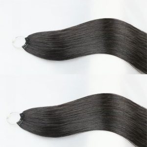 200pc/Lot Feather Line Hair Extensions 100% Human Hair Extensions Long Straight 18-24inch Feather Hair Extensions - Image 4