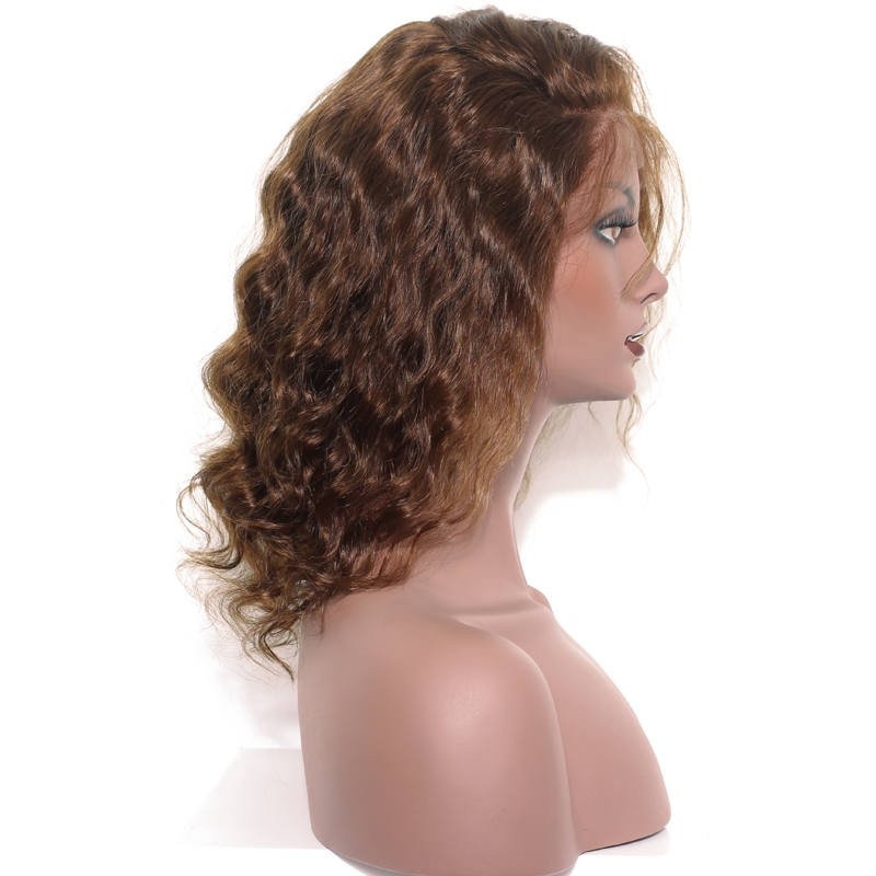 Lace Front Human Hair Wigs prices Brazilian Remy Hair Body Wave Pre-Plucked Natural Hair Line