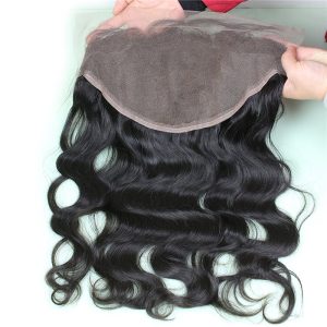 Brazilian Lace Frontal 13x6 Bleached Knots Frontal Piece Body Wave Full Lace Frontal Brazilian Wavy 20inch - Image 3