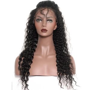 Human Hair Lace Front Wigs Deep Wave Pre-Plucked Natural Hair Line 180% Density Human Hair Wigs No Shedding Hidden Knots - Image 3