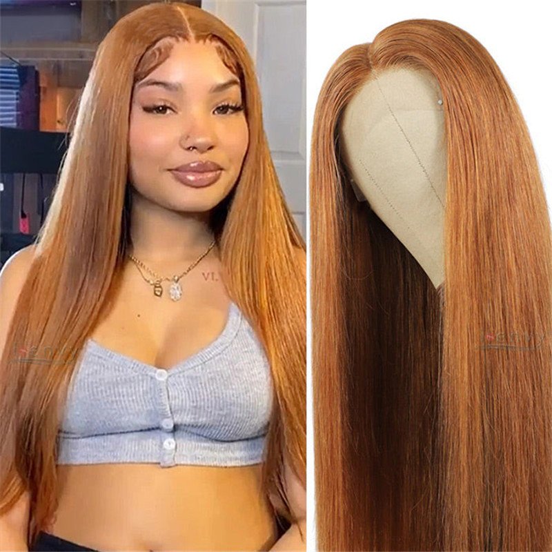 # 30 Color 13X4 Hd Lace Front Human Hair Wigs For Black Women Pre Plucked Lace Wig - Image 3