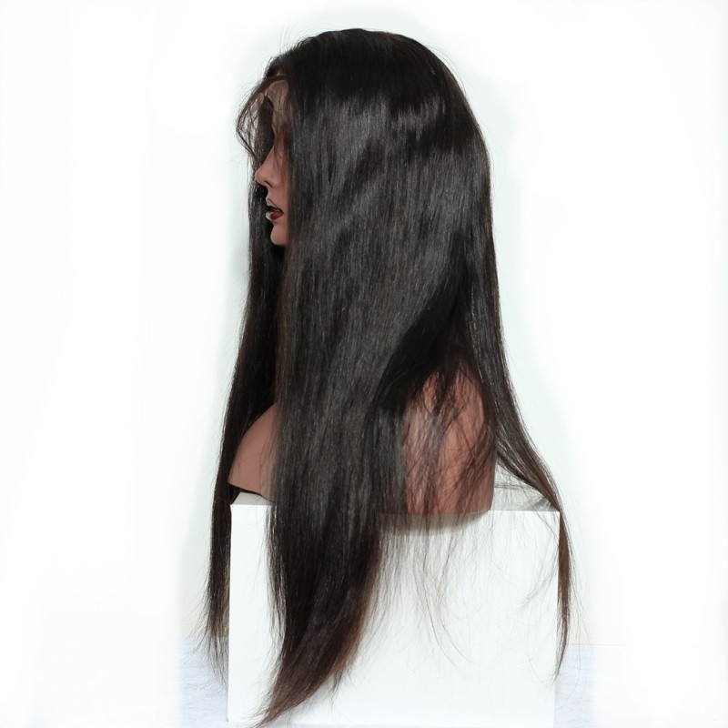 Silky Straight 250% Density Lace Front Wig Pre-Plucked Glueless Lace Front Wigs with Baby Hair - Image 3