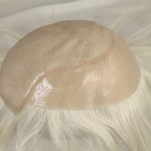 613# New Hairpiece Q6 Toupee For Men Swiss Lace & PU Base Human Hair Replacement System Unit Toupee Wig For Men Wigs 8x10 Toupee - Image 13