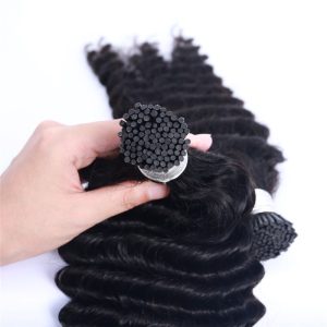 Christmas Hair I Tip Kinky Curly I Tip Extensions Hair Extensions I Tip - Image 5
