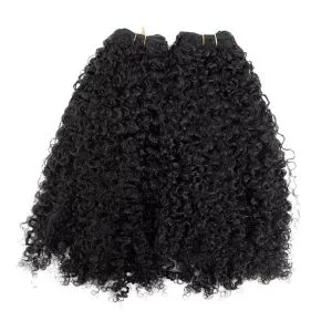 Vendor Kinky Curly Burmese Curly Hair Weft Raw Virgin Brazilian Hair For Black Women Hair Bundle Human Hair Bundles Curly 100% Remy Hair Extension Human Weave 3 Bundle
