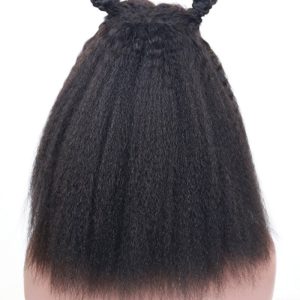 Malaysian Afro Kinky Curly Cuticle Aligned Hair I Tip Hair Extensions