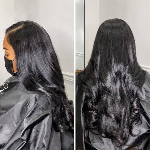 Body Wave Microlinks I Tip Hair Extensions Indian Natural Wavy Virgin Bulk Hair For Women 100% Human Hair For Salon Pwigs - Image 4