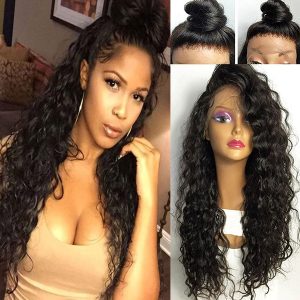 8A Brazilian 13X6 Lace Front Wigs Wet Water Wave Lace Front Human Hair Wigs Human Hair 150% density Top Lace Wigs Black Women - Image 2
