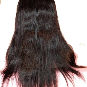 Straight Lace Wigs Brazilian Human Hair Lace Wig Bleached Knots and Baby Hair Around 10-24 - Image 3
