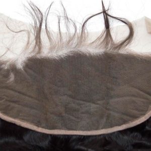 Ear To Ear Peruvian Lace Frontal Closure With Baby Hair 13X6 Loose Wave Natural Color Density 130% - Image 5