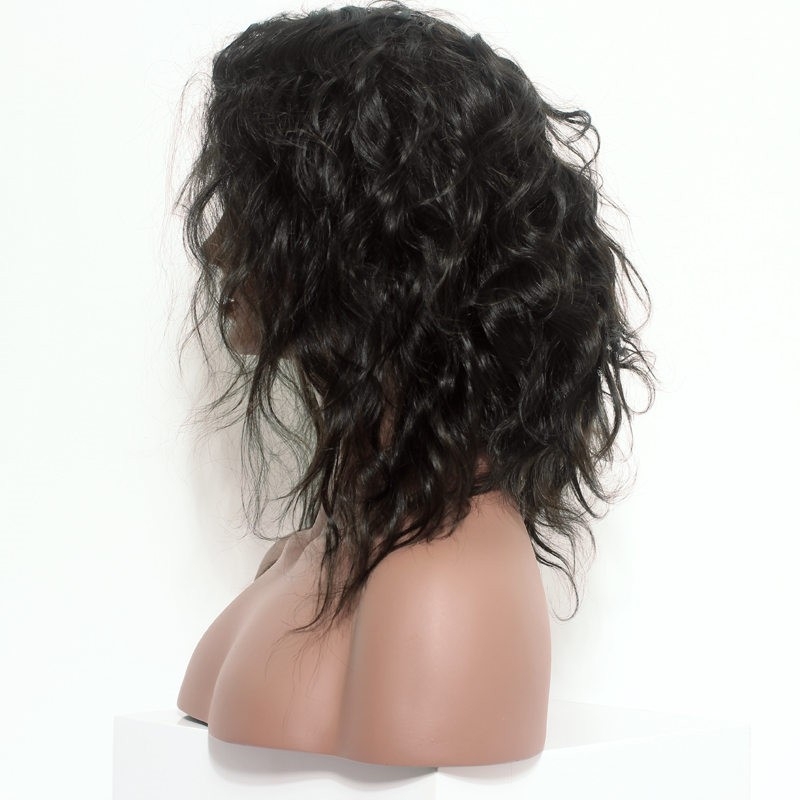 Lace Front Wigs Human Hair Wigs Natural Wave Malaysian Hair Human Hair Glueless Lace Front Wigs With Natural Baby Hair - Image 4