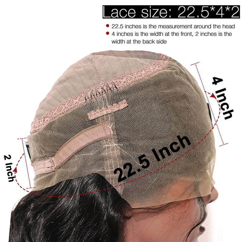 360 Lace Frontal Wig Body Wave Pre Plucked 360 Lace Front Human Hair Wigs Bleached Knots 360 Full Lace Human Hair Wigs for Black Women (1 - Image 5