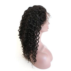 Pre Plucked 13x6inch Deep Part 150% Density Deep Wave Lace Front Human Hair Wigs With Baby Hair For Black Women Brazilian Remy Hair Wigs - Image 5