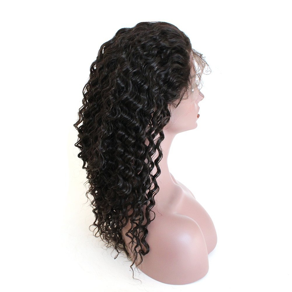 Pre Plucked 13x6inch Deep Part 150% Density Deep Wave Lace Front Human Hair Wigs With Baby Hair For Black Women Brazilian Remy Hair Wigs - Image 5