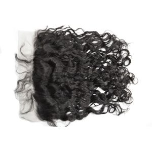 13X6 Water Wave Lace Frontal Closure Ear To Ear Brazilian Remy Human Hair Free Middlie 3 Part Lace Frontals With Baby Hair - Image 3