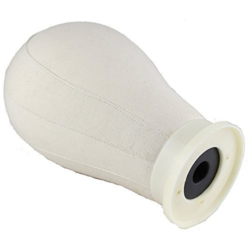 Water Repellant Canvas Wig Head for Wig Making Styling and Display Premium Quality Wig Stand - Image 3