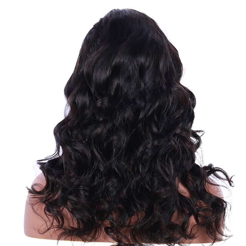 Natural Color Human Hair 13x6 Lace Frontal Wigs Bleached Knots 250% Density Lace Wigs Pre Plucked Hair Line - Image 2