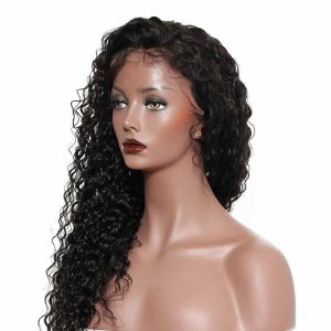 Curly Lace Front Wigs Deep Wave 180% Density Natural Hairline Pure Color Pre-Plucked With Baby Hair Bleached Knots - Image 4