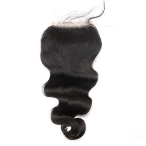 Transparent HD Swiss Thinner lace Body Wave 5x5 Lace Closure Brazilian Remy Hair Baby Hair Bleached Knots Human Hair Natural Color - Image 4