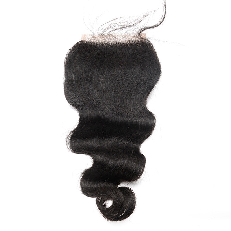 Transparent HD Swiss Thinner lace Body Wave 5x5 Lace Closure Brazilian Remy Hair Baby Hair Bleached Knots Human Hair Natural Color - Image 4