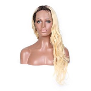 Body Wave 1bT/613 Ombre Blonde Lace Front Wigs For Women Indian Human Hair With Baby Hair - Image 4