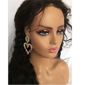 Female Mannequin Head with Shoulders Realistic Mannequin Head for Wig Display PVC Manikin Head With Shoulders Light Brown Color - Image 4