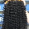 Affordable Kinky Curly Indian Remy Human Hair Extension 4 Bundles Natural Color