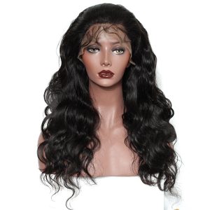 250% Density Body Wave Lace Front Human Hair Wigs For Black Women Pre Plucked Brazilian Remy Hair Bleached Knots