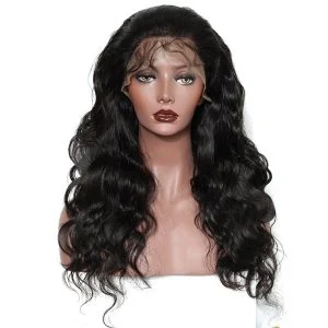 250% Density Body Wave Lace Front Human Hair Wigs For Black Women Pre Plucked Brazilian Remy Hair Bleached Knots