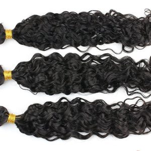 Brazilian Hair Weave Unprocessed Hair Deep Curly Black Hair