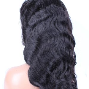 Lace Front Wigs With Bleached Knots Natural Color Body Wave Hair Pre-Plucked Natural Hair Line Lace Wigs - Image 2