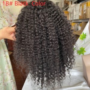 12 Inch Long Kinky Curly Men's Hair 100% Human Hair Toupee for Black Men 8x10 Mono Lace with PU Hair System 3#Brown Hair Replacement - Image 7