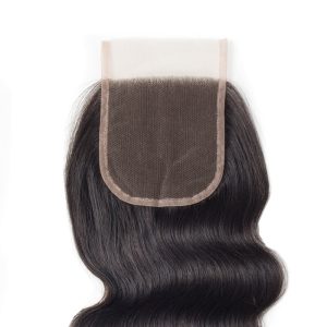 Transparent HD Swiss Thinner lace Free Part Body Wave 5x5 Lace Top Closures Natural Color Pre Plucked Hair Line - Image 3