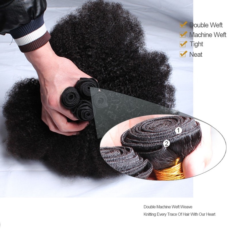 Mongolian Afro Kinky Curly