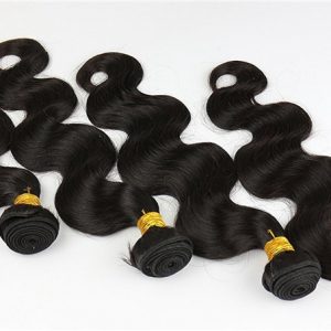 Body Wave Bundles of Hair Extensions for Sale Brazilian Remy Hair Weft 3.5oz/pc 1B - Image 5