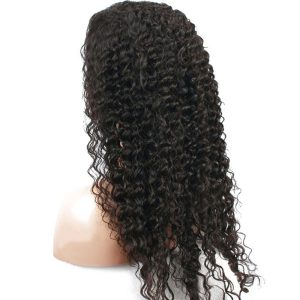 Lace Front Wig For Sale 250% Density Pre Plucked Deep Wave Hair Wigs Malaysian Natural Color Human Hair For Black Women Natural Hair Line With Baby Ha - Image 3