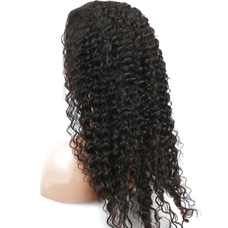 Lace Front Wig For Sale 250% Density Pre Plucked Deep Wave Hair Wigs Malaysian Natural Color Human Hair For Black Women Natural Hair Line With Baby Ha - Image 3