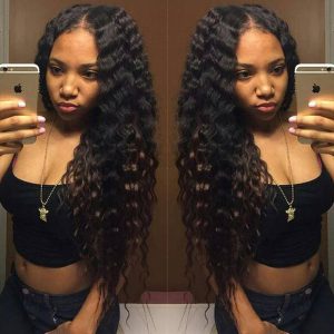 Indian Lace Front Wigs Human Hair Deep Wave 180% Density Pre-Plucked Natural Hair Line With Baby Hair No Shedding - Image 5