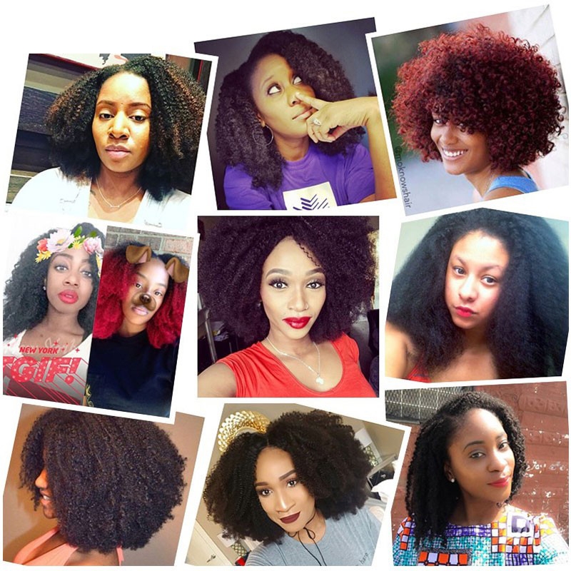 Curly Lace Wig 360 Lace Wigs Brazilian Afro Kinky Curly Human Hair 150% Density Pre Plucked Natural Hair Line - Image 5