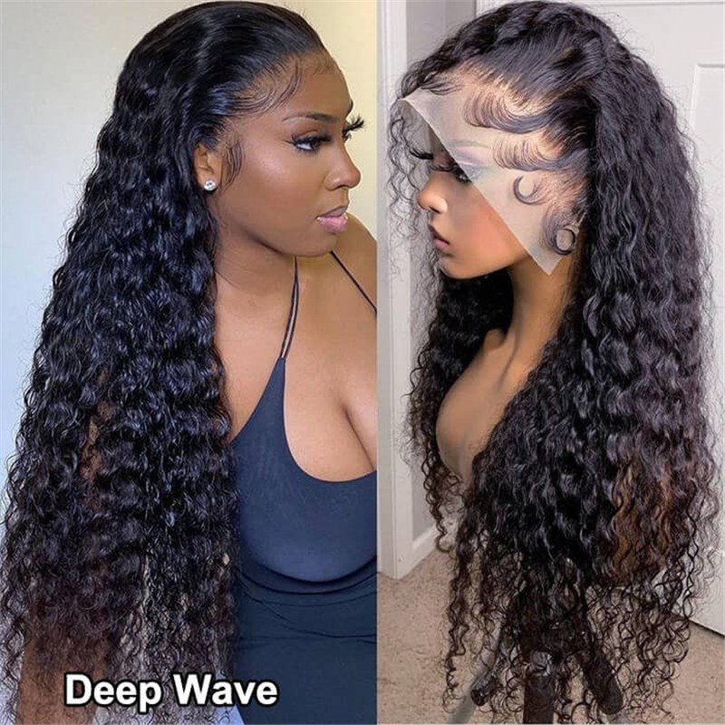 Hd Lace Wigs 13*4 Frontal Wigs Skin Melt Transparent Human Hair Wigs Beauty Supply - Image 6