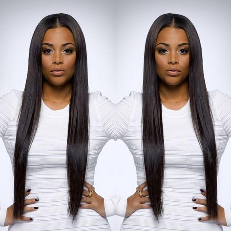 Straight Lace Front Wigs Pre-Plucked Natural Hair Line Bleached Knots 150% Density Wig Bleached Knots Natural Baby Hair - Image 5
