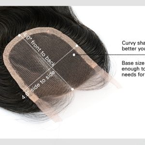 4x4 HD Lace Closure Ftontal Natural Color Kinky Straight Brazilian Remy Human Hair Free Part Lace Closure 4x4 inches - Image 5