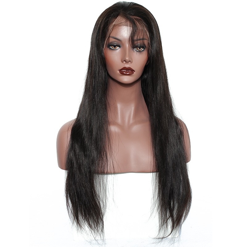 Lace Front Human Hair Wigs For Black Women Silk Straight 250% Density Pre Plucked Natural Hairline With Baby Hair Remy Hair - Image 2