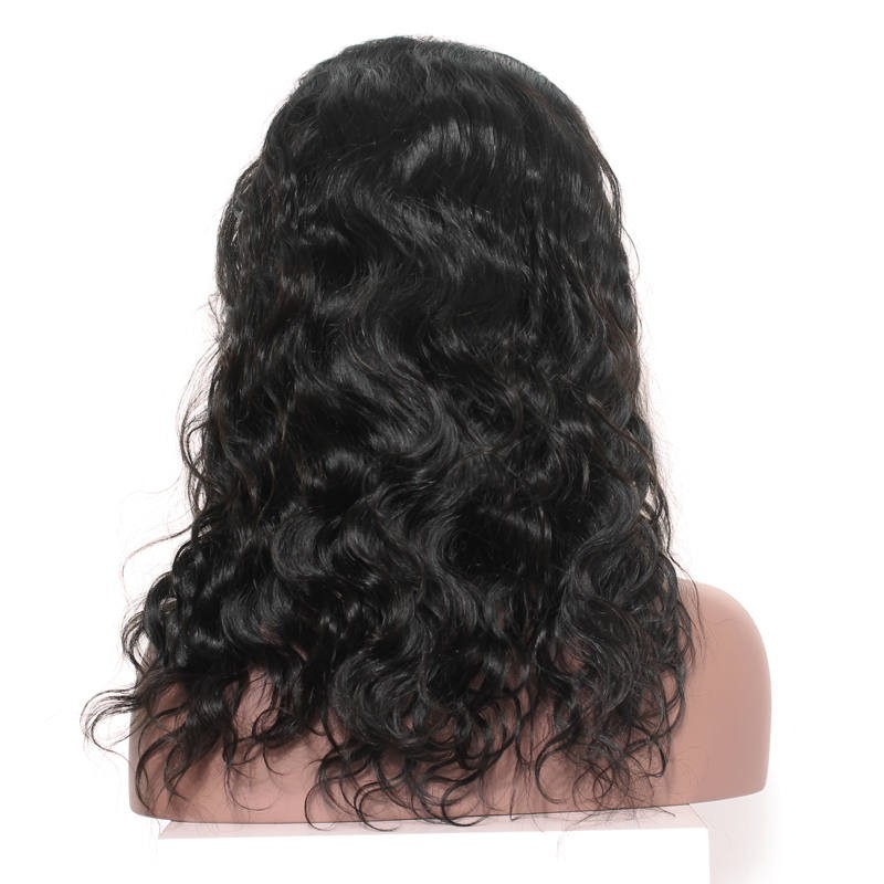 Lace Front Human Hair Wigs Body Wave 250% Density Wig with Baby Hair Natural color Pre-Plucked Natural Hair Line - Image 5